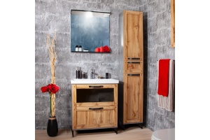 Мебель для ванной Бриклаер Лофт 60