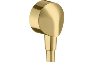 Шланговое подключение Hansgrohe FixFit полированное золото