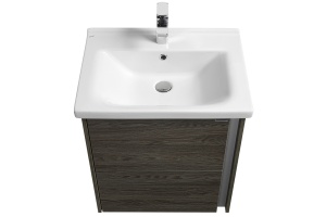 Комплект мебели Aquaton Стоун 60 темное дерево - 3