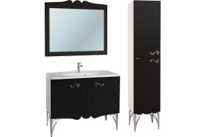 Зеркало Bellezza Эстель 100 черное - 2