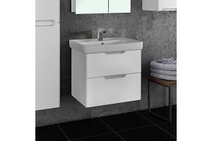 Тумба с раковиной Dreja.Eco Q 70 белая