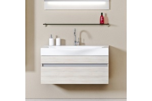 Тумба с раковиной Aqwella 5 stars Бергамо 80 акация - 2