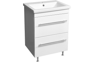 Тумба под раковину Stella Polar Ванесса Сомо 60 белый