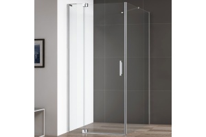 Душевой уголок Cezares Slider 80х100 хром (SLIDER-AH-1-80-100/110-C-Cr)
