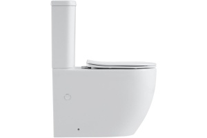 Унитаз напольный Black&White Universell белый с сиденьем микролифт - 3