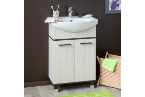 Тумба с раковиной Sanflor Толедо 60 венге, орегон