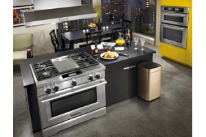 Ведро для мусора Weltwasser WW Rone CG 12L сенсорное шампань - золото (10000000879) - 3