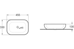 Раковина Vincea VBS-102 белая - 3