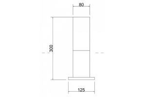 Ландшафтный светильник Maytoni Outdoor O418FL-01B - 2