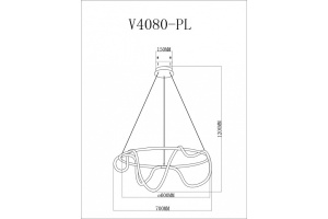 Подвесной светильник Moderli TRUE V4080-PL - 2