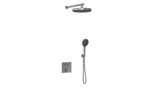 Душевой комплект Vincea Inspire с термостатом темный хром