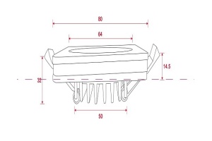 Встраиваемый светодиодный светильник Maytoni Phanton DL2001-L7B - 2