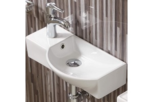 Раковина подвесная WeltWasser WW AISBACH 7950 GL-WT L 51 белый (10000008692)