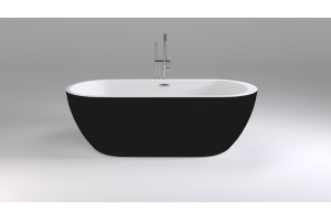 Акриловая ванна Black&White Swan SB105 black - 2