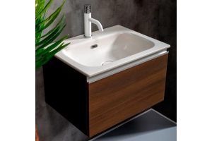 Тумба под раковину Armadi Art Vallessi 60 темное дерево