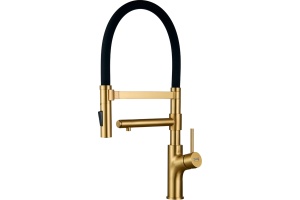 Смеситель Zorg Inox для кухонной мойки, бронза SZR-1010 BRONZE