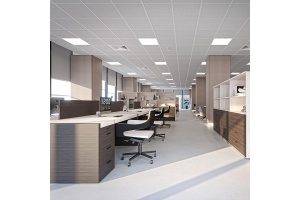 Светильник для потолка Армстронг Feron MASTER ДВО 36W-5000К-595х595х40-опал 48783 - 3