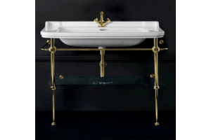 Консоль для раковины Kerasan Waldorf 120 Золото (9203K2oro)