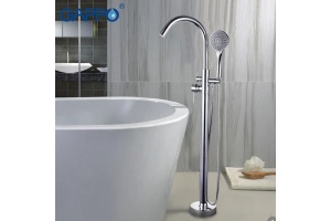 Смеситель напольный для ванной хром G3098 - 3