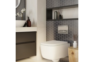 Кнопка смыва IDDIS Unifix UNI31CHi77 хром - 2