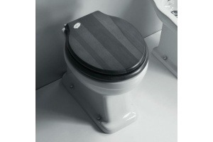 Унитаз Simas Londra приставной с крышкой, белый (LO901bi) - 2