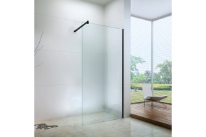Душевая перегородка Berges Wasserhaus Sky Black 80x200, профиль черный 064008