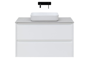 Тумба под раковину Allen Brau Fantasy 100 белый матовый - 3