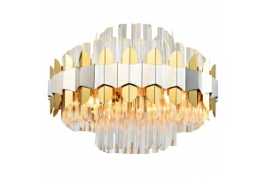 Подвесной светильник Natali Kovaltseva Skala SKALA 81435/8C BRASS SILVER