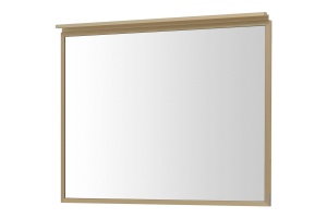 Зеркало Allen Brau Priority 100 с подсветкой латунь матовый