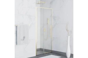 Душевая дверь RGW Stilvoll SV-12G 120х195 профиль золото стекло прозрачное