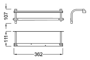 Настенный светодиодный светильник Mantra Sisley 5086 - 3