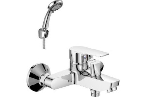 Смеситель для ванны Rossinka  хром (S35-31)