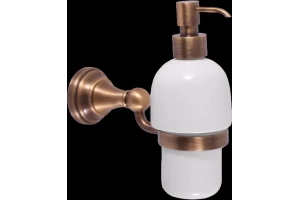 Дозатор для жидкого мыла Rav Slezak Morava бронза