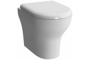 Чаша для приставного унитаза Vitra Zentrum белый, без сиденья (5788B003-0075)