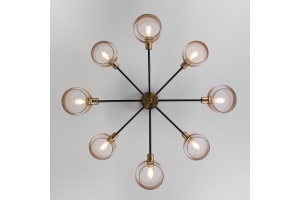 Люстра на штанге Eurosvet Arcada 70127/8 черный - 2