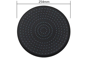 Верхний душ Gappo черный матовый - 2