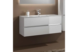 Комплект мебели Sanvit Кубэ-2 100 белый глянец - 2