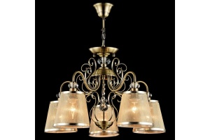 Подвесная люстра Freya Driana FR2405-PL-05-BZ - 2