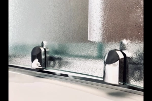 Душевая кабина Royal Bath 120х80 L профиль хром стекло матовое с гидромассажем - 3