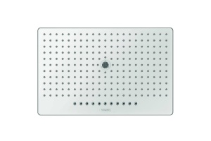 Верхний душ встраиваемый hansgrohe Rainmaker Select 460 3jet EcoSmart 24017400, белый/хром - 2