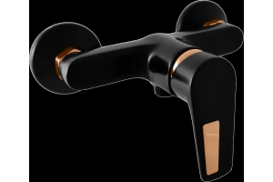Смеситель для душа Rav Slezak Colorado черный матовый - золото