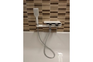 Смеситель для душа Rav Slezak Murray белый, хром (MU080.5/1) - 2