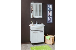 Зеркало Sanflor Толедо 60 венге, северное дерево светлое - 2