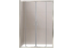 Душевая дверь BelBagno Uno 170 стекло текстурное (UNO-195-BF-2-170-P-Cr) - 2