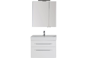 Мебель для ванной Aquanet Виченца 80 белый глянец - 2