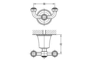 Крючок Art&max Liberty (AM-F-8988) - 3