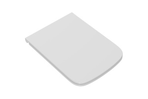 Сиденье для унитаза Point Ника белое с системой микролифт