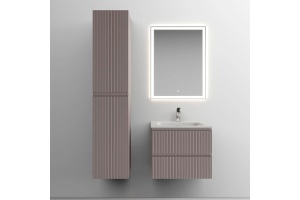 Шкаф-пенал Sancos Snob T 35 темно-бежевый - 3