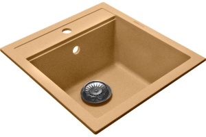 Мойка кухонная Lava Q1 бежевая - 2