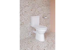 Унитаз-компакт VitrA S10 с бачком и сиденьем микролифт белый - 2